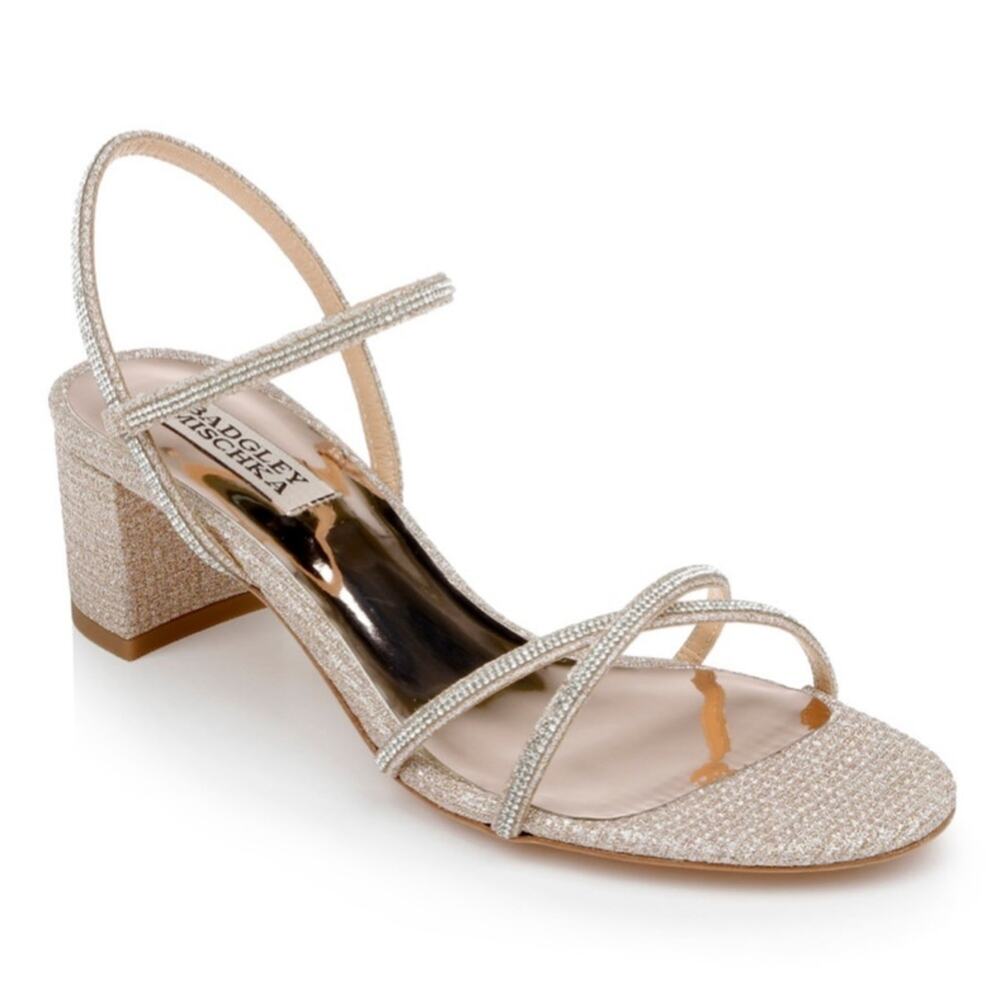 Badgley Mischka Ultima Block Heels Size 6.5